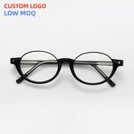 Eyeglass Frame Manufacturer - Fashionable Square Frames with Custom Logo Light TR90 Blue Light