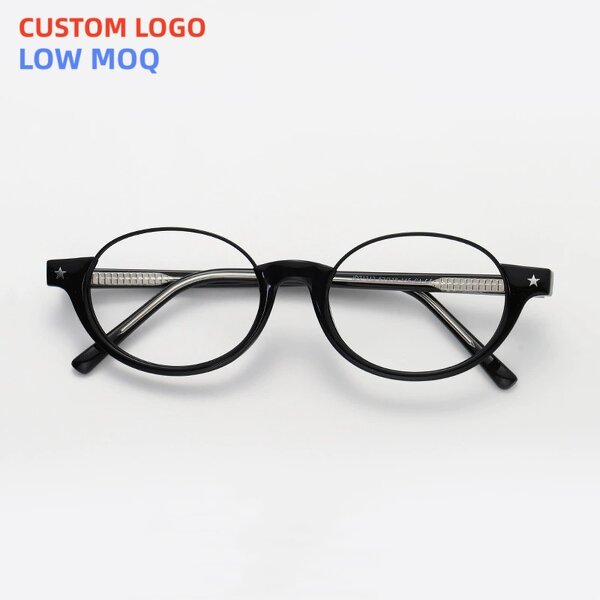 Eyeglass Frame Manufacturer - Fashionable Square Frames with Custom Logo Light TR90 Blue Light