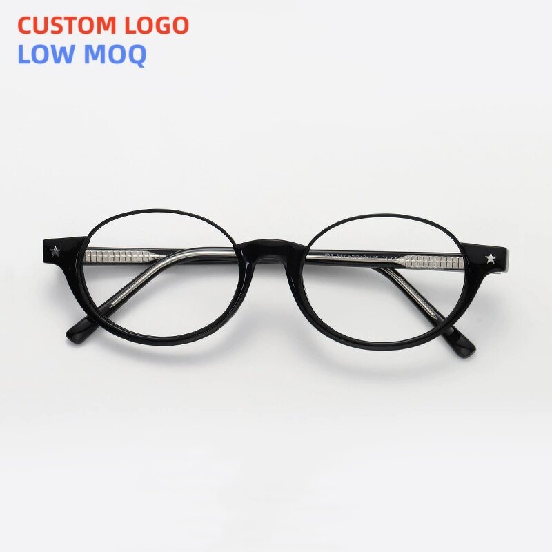 Eyeglass Frame Manufacturer - Fashionable Square Frames with Custom Logo Light TR90 Blue Light