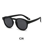 Kids Sunglasses Manufacturer - Round Shape Polarized with Custom Logo & Flexible UV Protection