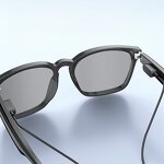 Smart Sunglasses Manufacturer - A17 AI Translation Large-Frame Color-Changing Stainless Steel Audio