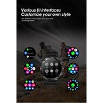 Outdoor Smart Watch - Manufacturer - T30 1.7" HD Round 600mAh IP67 BT Calling Rugged