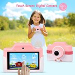 Kids Digital Camera - Manufacturer - 3" Touch Screen Dual Front/Rear Cameras Filter CMOS