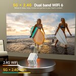 Mini Projector - Manufacturer - HY310X Android 11 Auto Focus 1080P 420 ANSI WiFi LED