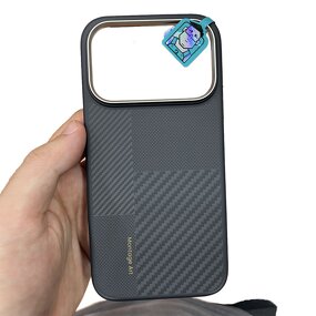 Phone Case - Manufacturer - Armor Pro Carbon Fiber Shockproof for 17 Pro Max Pure Color