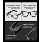 AI Smart Glasses - Manufacturer - W600 Photo-taking Video 260mAh 720P Outdoor Sunglasses