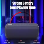 Portable Speaker - Manufacturer - X8 60W TWS Home Theater Soundbar Outdoor Wireless