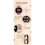 Ladies Smart Watch - Manufacturer - 1.27" AI Voice BT Calling Music IP68 Health Fitness