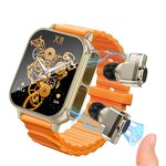 2 in 1 Smart Watch - Manufacturer - N22 TWS Earphone 1.96" HD BT Calling IP67 Health