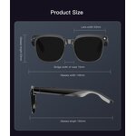 Smart Glasses - Manufacturer - M02s 800W Camera AI Translation IP65 Foldable Noise