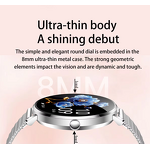 Ladies Smartwatch - Manufacturer - 2025 NX21 1.32" AMOLED Sleep Waterproof Sport Round