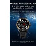 Smartwatch - Manufacturer - KT76 1.53" Full Screen SOS Silicone Band IOS Outdoor