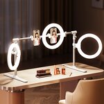 Overhead Shooting Light - Manufacturer - F5 10W USB Adjustable Multi-Device Mount Live Stream