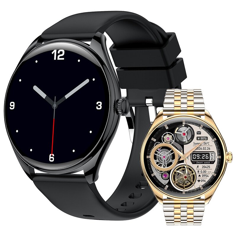 Smartwatch - Manufacturer - 2025 MT55 AMOLED BT Call Fitness Tracker Android Waterproof