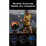 Men's Smartwatch - Manufacturer - Wireless Talk Heart Rate Weather Waterproof Flashlight