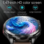 Smartwatch - Manufacturer - FD05 1.43" AMOLED Alloy IP67 Thermometer Music Magnetic