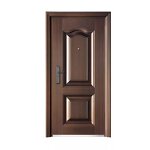 Steel Door Manufacturer - OEM Saw-Proof Edge Lock Interior Doors Latest Main Gate Design