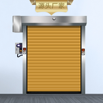 Cold Room Door Manufacturer - Automatic Storage PVC Fabric Roll up Fast High Speed for Frozen