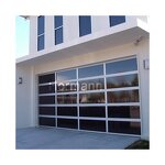 Garage Door Manufacturer - Multi-section Aluminum Frame Toughened Glass Electric Motor Anti-theft