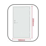 Fireproof Door Manufacturer - Top-quality High-grade Safe Steel Construction