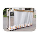 Electric Retractable Door Manufacturer - Stainless Steel for Factory School Gate