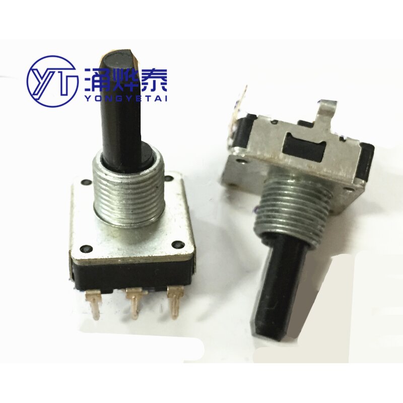16*2 Dial Potentiometer - Manufacturer - A50K A503 With Black Wheel Potentiometer