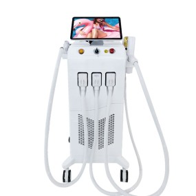 3合1激光仪生产商-IPL 808二极管Nd YAG