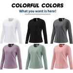 Women's Pullover Sweater - Manufacturer - Custom Logo Loose Yoga Casual Fitness Running Long Sleeve 308
