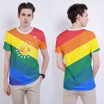 Women's T-shirt - Manufacturer - Wholesale 100% Polyester Short Sleeve O-Neck Plain Custom Digital Printing