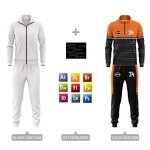 Football Club Tracksuit - Manufacturer - Wholesale Plus Size Polyester Custom Logo Half Zipper Autumn