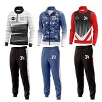 Soccer Training Tracksuit - Manufacturer - Wholesale Velour High Quality Comfortable Half Zip Women