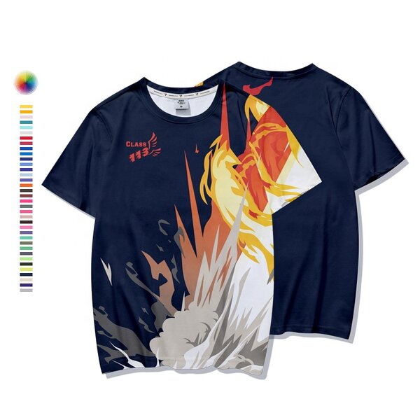 Blank T-shirt - Manufacturer - Wholesales Custom Oem Odm Men's Logo Printing Black Sublimation Oversized