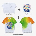 Men's Sleeveless T-shirt - Manufacturer - Wholesale Women's Cotton Breathable Custom Sublimation Printed