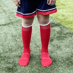 Kids Football Socks - Manufacturer - Non-slip Long Tube Over the Knee Outdoor Gym Striped Soccer EDP517