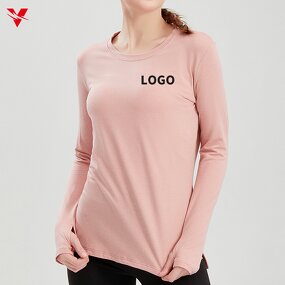 Women's Pullover Sweater - Manufacturer - Custom Logo Loose Yoga Casual Fitness Running Long Sleeve 308