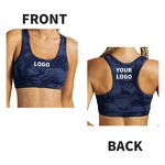 Women's Sports Bra - Manufacturer - Custom Ladies Gym Running Athletic Breathable Black Yoga Bra 5101