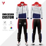 Men's Tech Fleece Tracksuit - Manufacturer - Custom Polyester Zipper Fitness Football Custom Plus Size