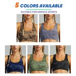 Women's Sports Bra - Manufacturer - Custom Ladies Gym Running Athletic Breathable Black Yoga Bra 5101