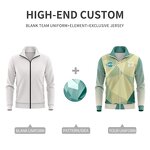 Men's Soccer Tracksuit - Manufacturer - Custom Outdoor Winter Jogging Sportswear With Zipper MX905