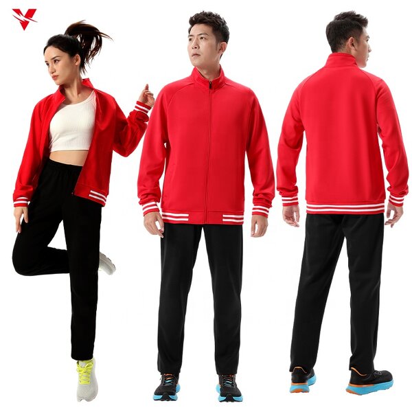 Women's Football Tracksuit - Manufacturer - Custom Polyester Winter Plus Size Outdoor Sportswear 6662