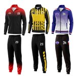 Winter Velour Tracksuit - Manufacturer - Wholesale Custom Plus Size Joggers Zip up for Women Men