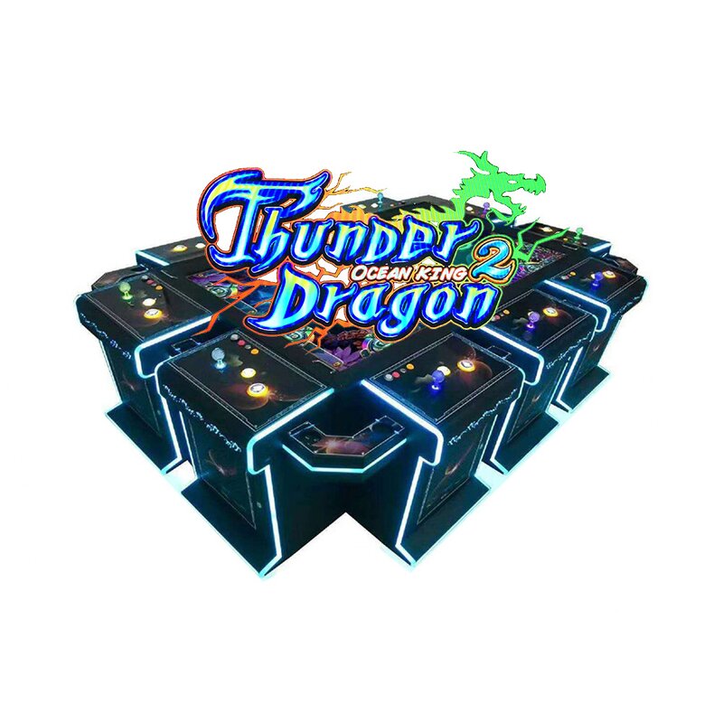 Fish Table Game Manufacturer - 4~10 Player Cabinet Ocean King Arcade Shooting Install Software