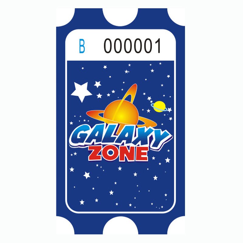 Redemption Ticket Manufacturer - Custom 180g Barcode Amusement Lottery for Arcade Game Machine