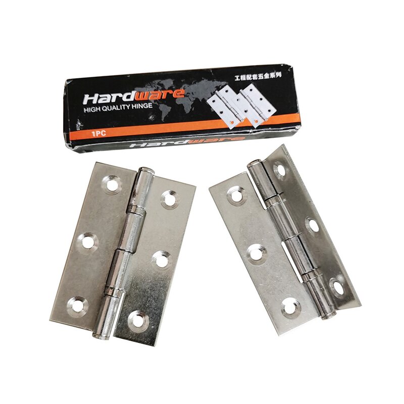 Hinge Manufacturer - 1 Pair 2.5 Inches Door Connector Drawer Furniture Stainless Steel