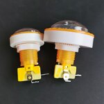 Push Button Switch Manufacturer - High Quality Zero Delay Illuminated 45mm 60mm Dome LED for Fish Game