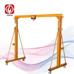 Gantry Crane Manufacturer - CE Approved Double Speed Ground Handle Operation Single Beam for Building Site