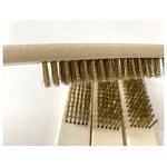 Wire Brush Manufacturer - Stainless Steel Wooden Handle Brass for Industrial/DIY Polishing and Cleaning