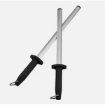 Knife Sharpen Tools Manufacturer - T-4 Lightweight 8/10/12inch Diamond Honing Steel Outdoor