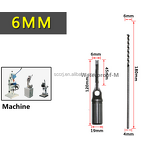 PVC Card Punch Manufacturer - Manual with Exchangeable Blade Flat Shaped Holes Engine Motor Core