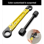 Pipe Wrench Manufacturer - Double Headed Tire Socket for Water Pipe Repair Sleeve Spanner